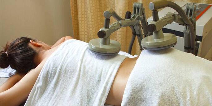 Physiotherapy treatment for back pain