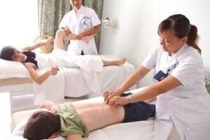 massage as a method of treatment of arthrosis